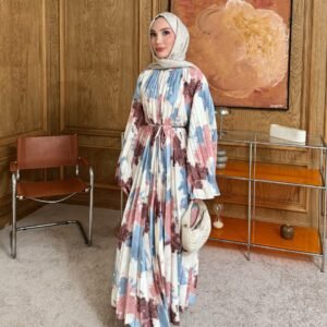 Marbeled Dress