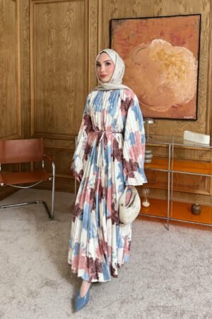 Marbeled Dress