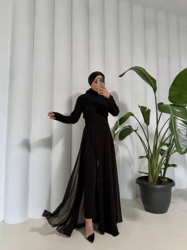 Elegant Flare Maxi Jumpsuit - Image 5