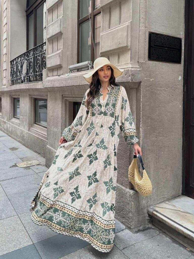 Vintage Floral Dress